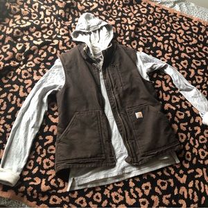 Fleece Lined Carhartt Vest